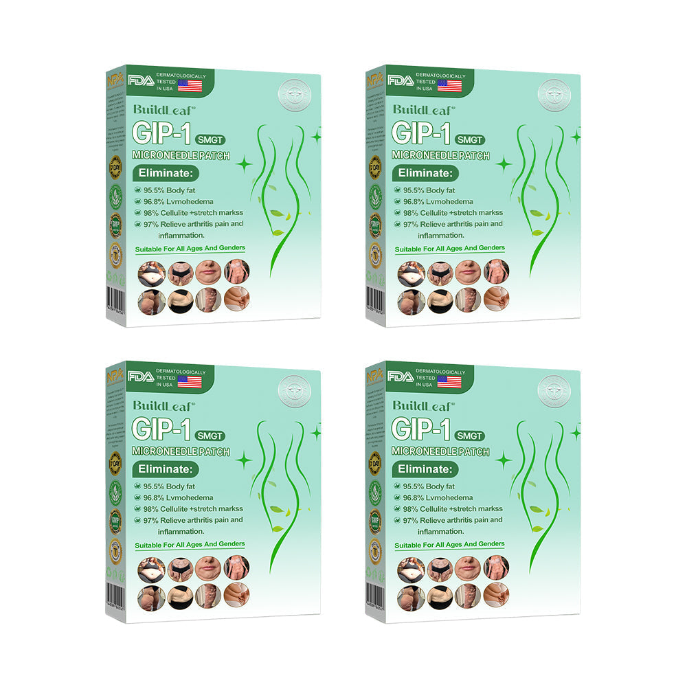 Official Store 🏥| BuildLeaf® GLP-1 Nano-Microneedle Patch with Collagen & Matrixyl 3000 丨Obesity,Cardiovascular Diseas, Diabetes, Sleep Apnea, Joint Problems and More