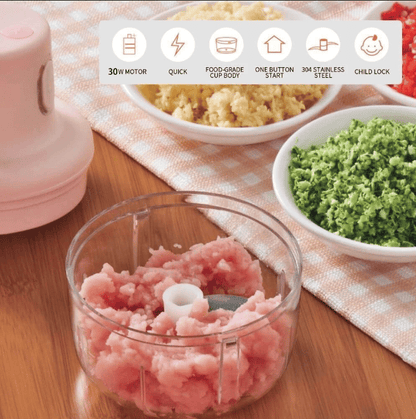 2024 New Year Hot Sale🎁 49% Off🎁)Wireless Food Chopper🔥