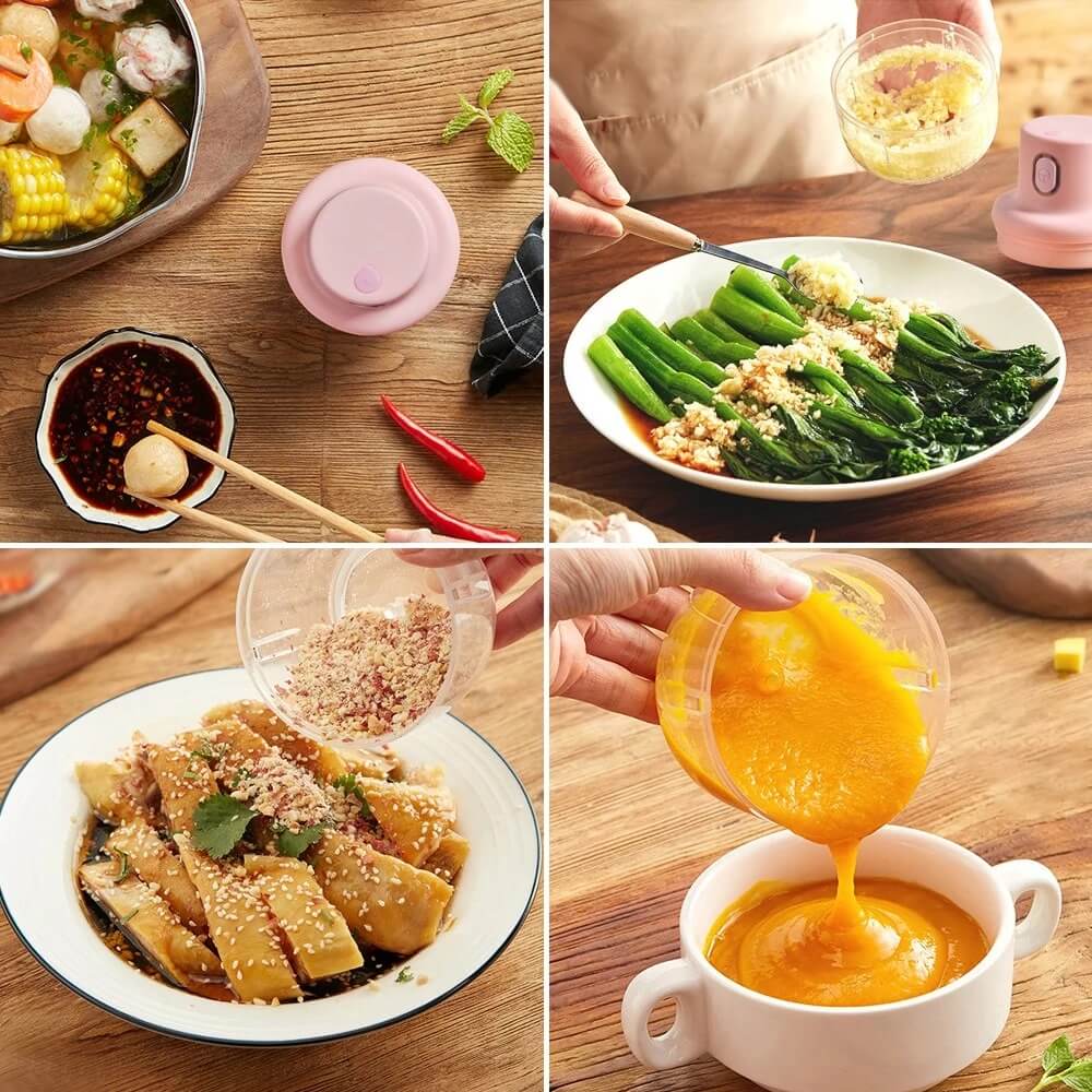 2024 New Year Hot Sale🎁 49% Off🎁)Wireless Food Chopper🔥